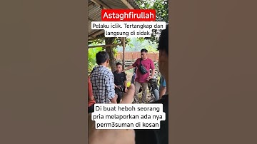Pak lurah sidak orang m3syum di kampung nya