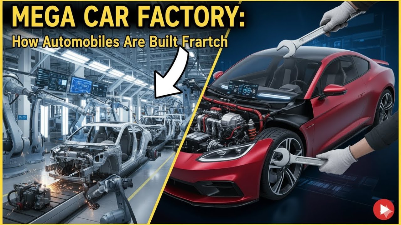 Inside a Modern Car Factory | Full Automobile Manufacturing Process ...