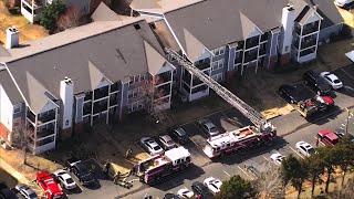 Fire sparks at southeast Oklahoma City apartment complex near I-35