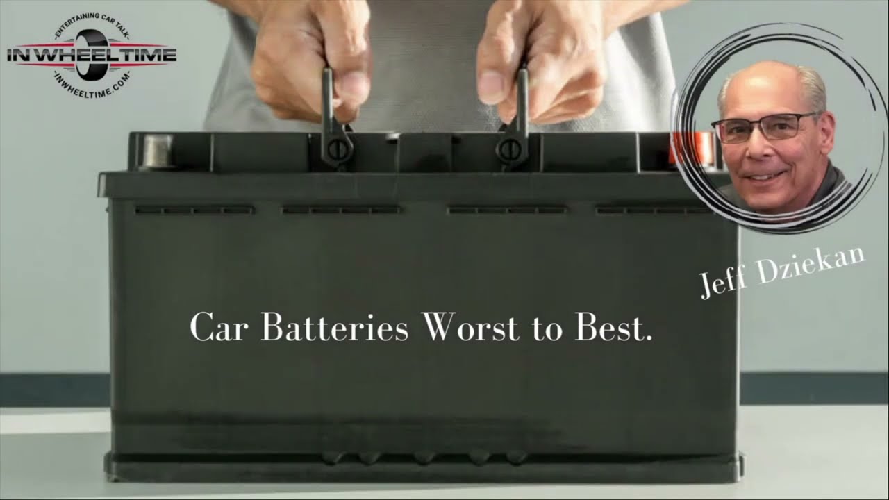 Car batteries what they are, what they do and the worst to best list in Jeff's Garage.