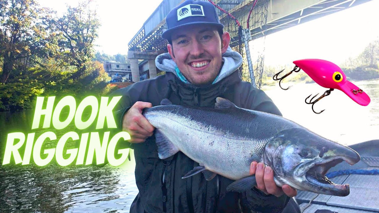 Top 3 Hook Rigs for Brads Wigglers  Coho Salmon Fishing Setup 