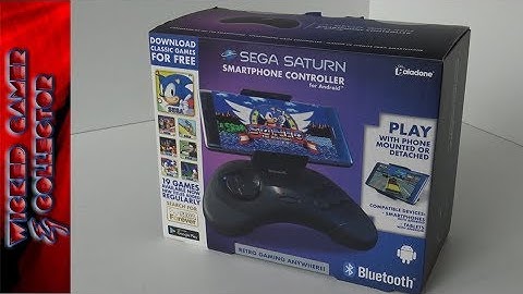 Sega Saturn Wireless Bluetooth Phone Controller Unboxing Review - 天天要聞