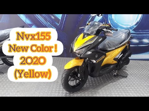 Nvx155 New Color 2020 Yellow Youtube