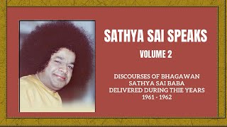 Sathya Sai Speaks; Vol 2. Chapter 1 - Supreme Power