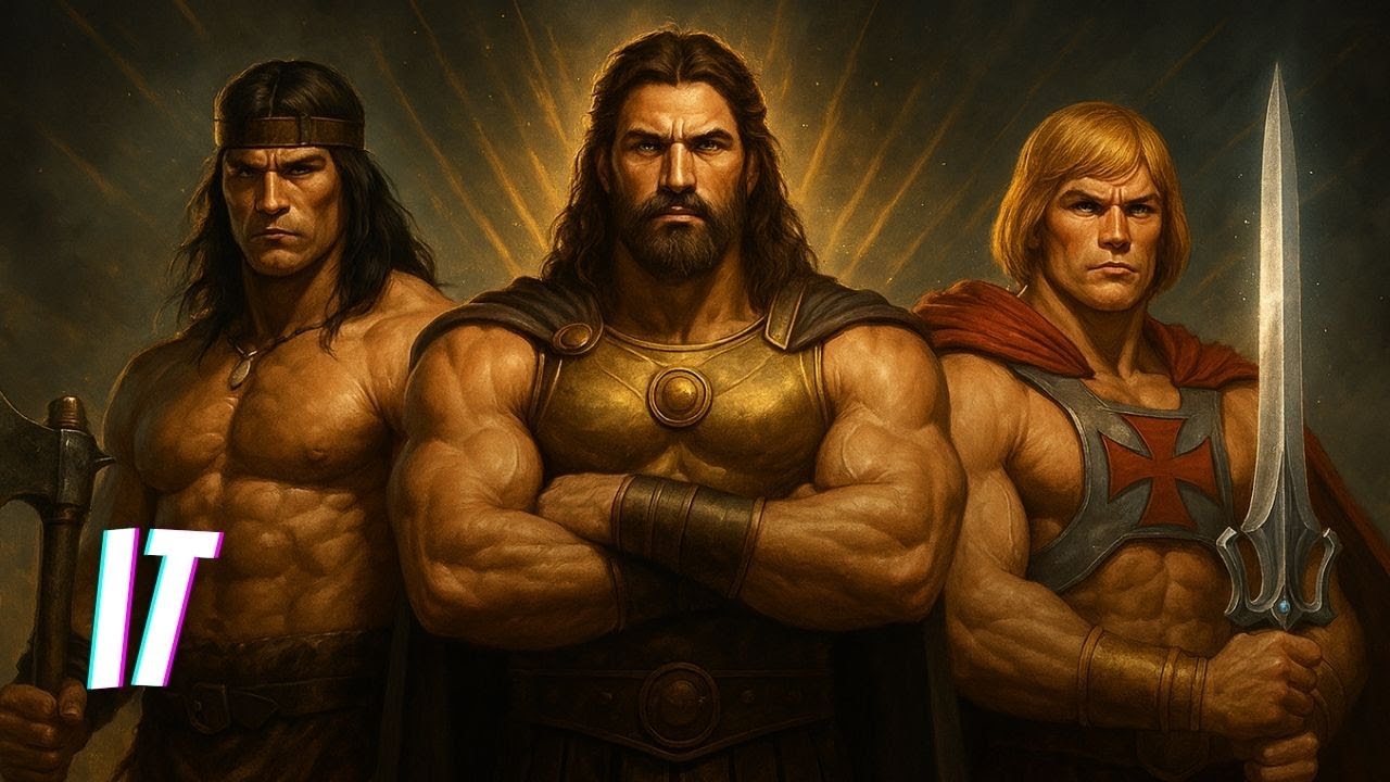 Trindade da Força -  He-Men - Conan - Hércules  | Instinto Trap