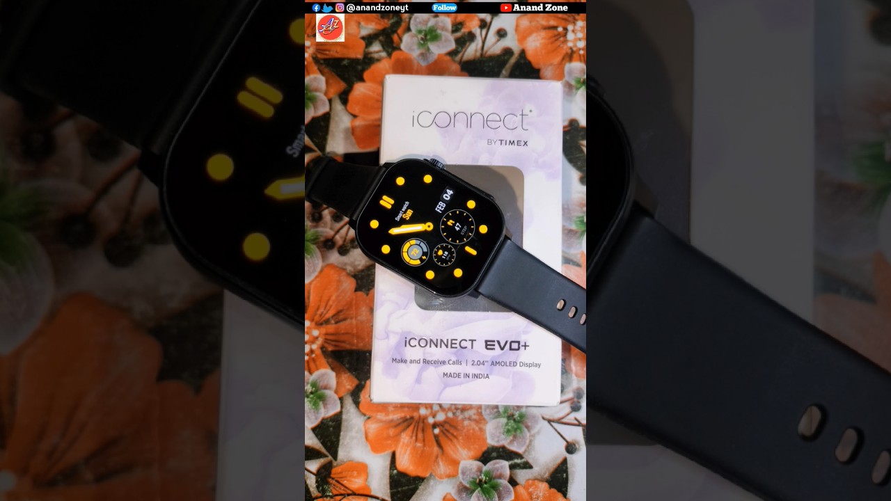 Unboxing Timex iCONNECT EVO+ Smartwatch | Timex iCONNECT EVO+ #AnandZone #shorts