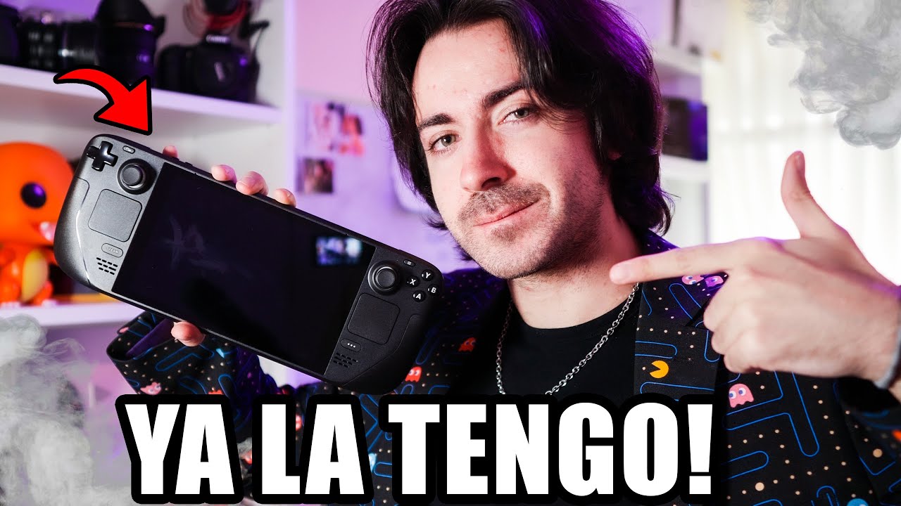 ya tengo la STEAM DECK! Unboxing e impresiones - Gráficos, controles, experiencia - Consola Portátil