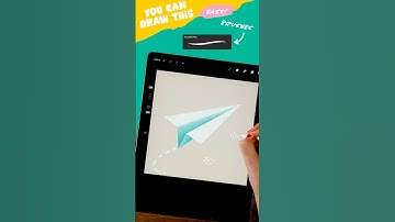 Draw a Paper Plane #SpringOnYoutube #artwithflo