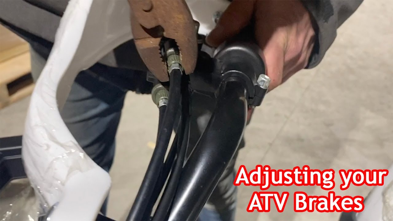 How to Adjust your Brakes on your Venom Gas ATV YouTube