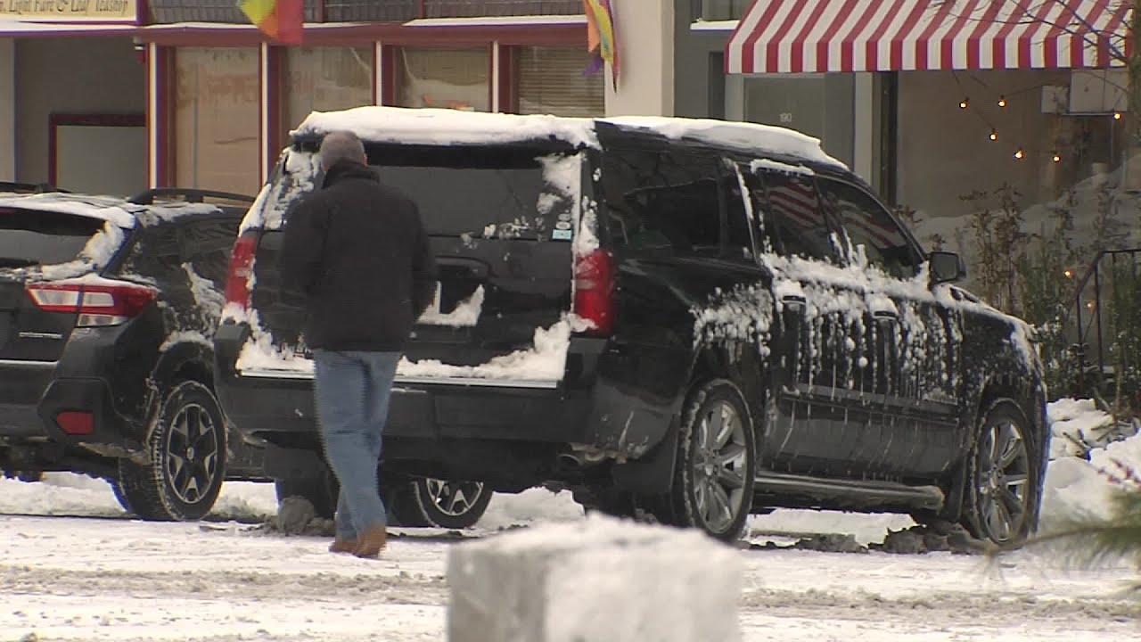 Northampton residents buried under wet, heavy snow