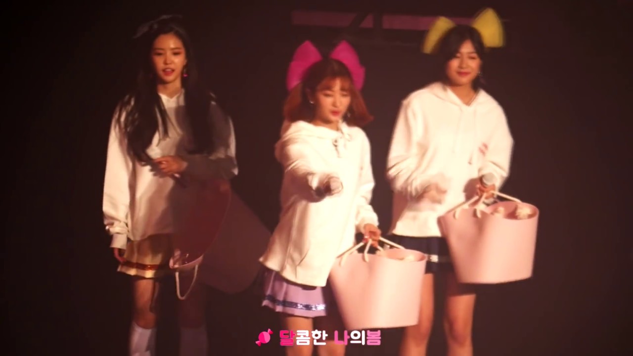 180113 PINK SPACE BUBIBU 윤보미 직캠