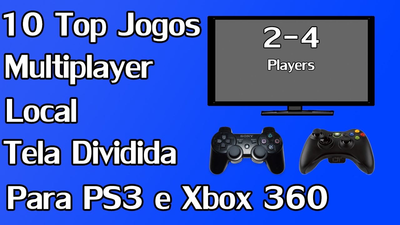 Top 12 melhores jogos Ps3 e Xbox 360 c/ multiplayer offline com tela  dividida (split screen) PARTE 2 