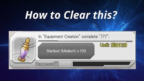 SAO MD - How to Clear "In Equipment Creation" Mystery Mission