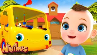 wheels on the bus more kids songs and nursery rhymes minibus baby songs