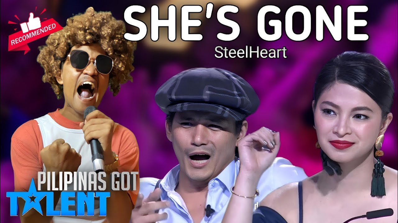 A Very Extraordinary Super Amazing Voice Singing “She's Gone - SteelHeart” On Pilipinas Got Talent