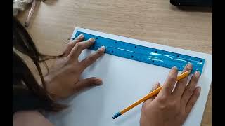 Cómo realizar margen de 1 cm en las hojas de la bitácora de  arte (Actividad de repaso Sexto grado)