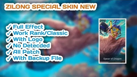 SCRIPT SKIN ZILONG SPECIAL SUMMER WAVES NEW || FULL EFFECT