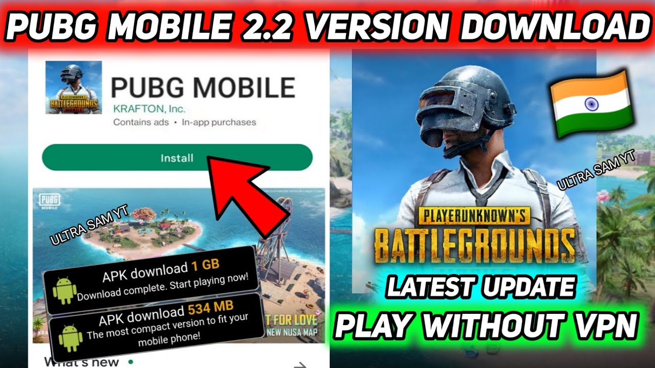 FINALLY 2.2 UPDATE IS HERE 🔥 HOW TO UPDATE PUBG MOBILE 2.2 UPDATE IN HINDI