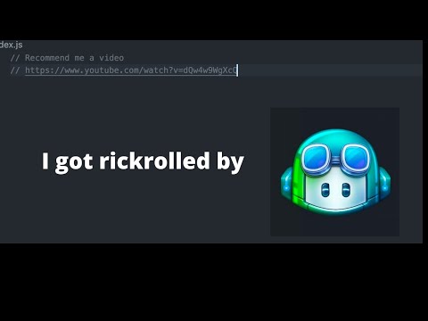 GitHub Co-Pilot Rick-rolled me! 🤣