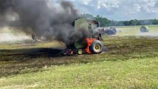 Hay Baler Fire 6 20 20