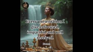 Reclaim Your Voice And Confidence With These Daily Affirmations. ®Evanz #dailyaffirmations #manifest
