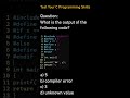 C Preprocessor MCQ: What Will Be the Output? | C Macros &amp; Conditional Compilation Explained