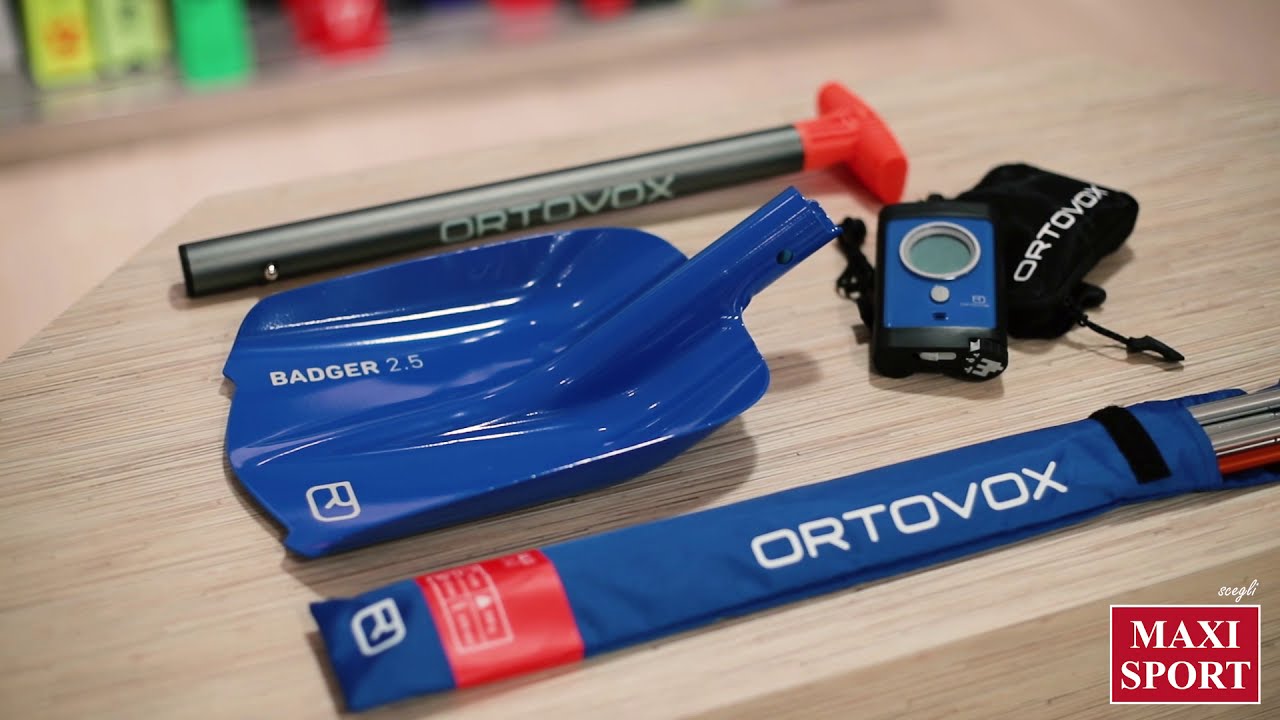 Kit Ortovox Artva, Pala e Sonda 3+ – Maxi Sport - YouTube
