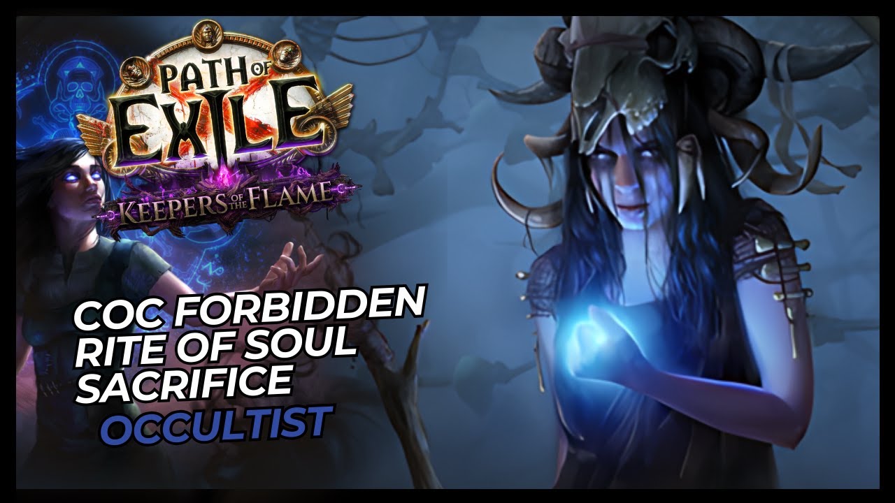 [POE 3.27] BUILD SHOWCASE T17 COC FORBIDDEN RITE OCCULTIST - YouTube