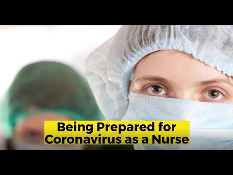Being prepared for coronavirus as a nurse