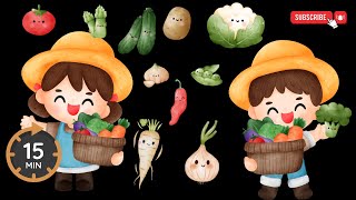 Happy Harvest Dance Autumn Veggies Sensory Delight
