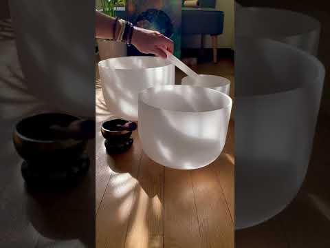 Cover Soothing 432 Hz Crystal Bowl Sound Bath for Chakra Healing, Meditation, Mindfulness, Relax