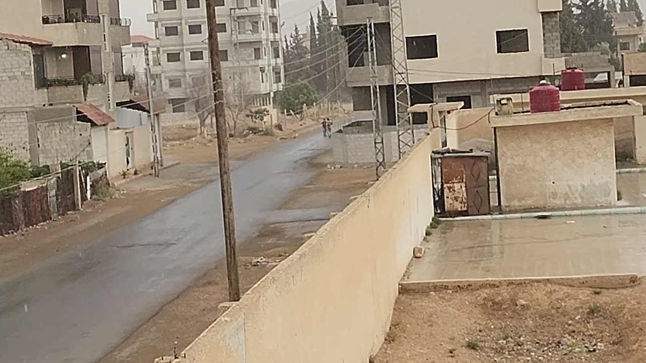 Rain is syria 🇸🇾 finally beautiful 😍 