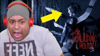 OH HELL NO!! I'M NOT MESSING WITH THIS GAME! [CONJURING HOUSE]