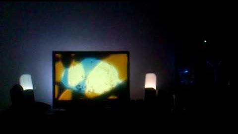 AMbx with Winamp + Milk Drop Visualisation