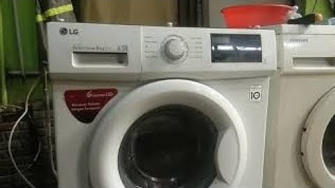 cara memperbaiki  mesin cuci  LG front loading mati total || model Direct Drive  8 kg