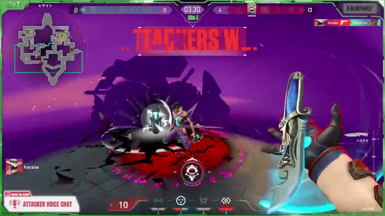 VALORANT】SiteZ #64 【Clutch the Battle_Chaos 3】 - YouTube