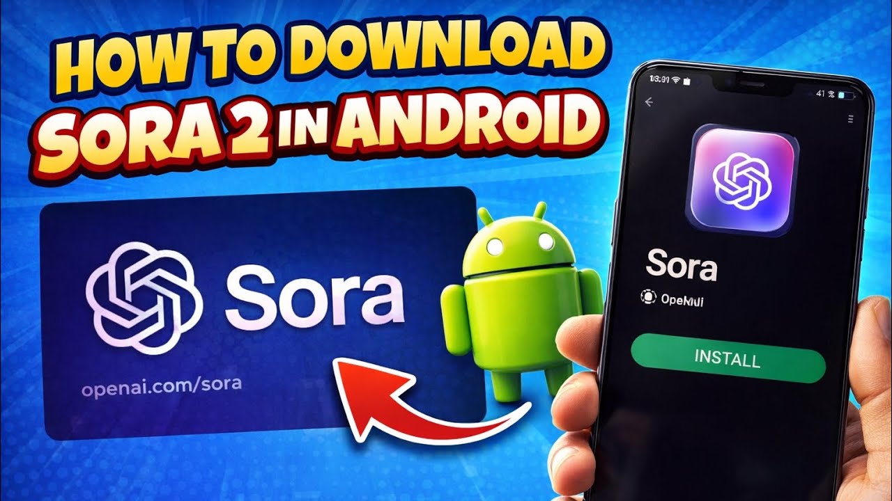 HOW TO DOWNLOAD SORA 2 AI | 2 MINT Ma download krya Android ma 