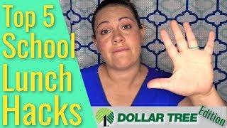5 of the Best Dollar Tree School Lunch Hacks