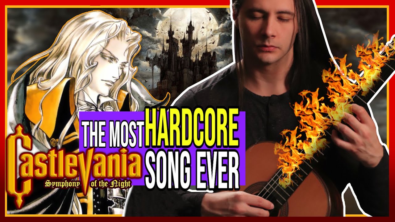 『 Castlevania Symphony of the Night OST 』 Wood Carving Partita Long Library Fingerstyle Guitar Cover