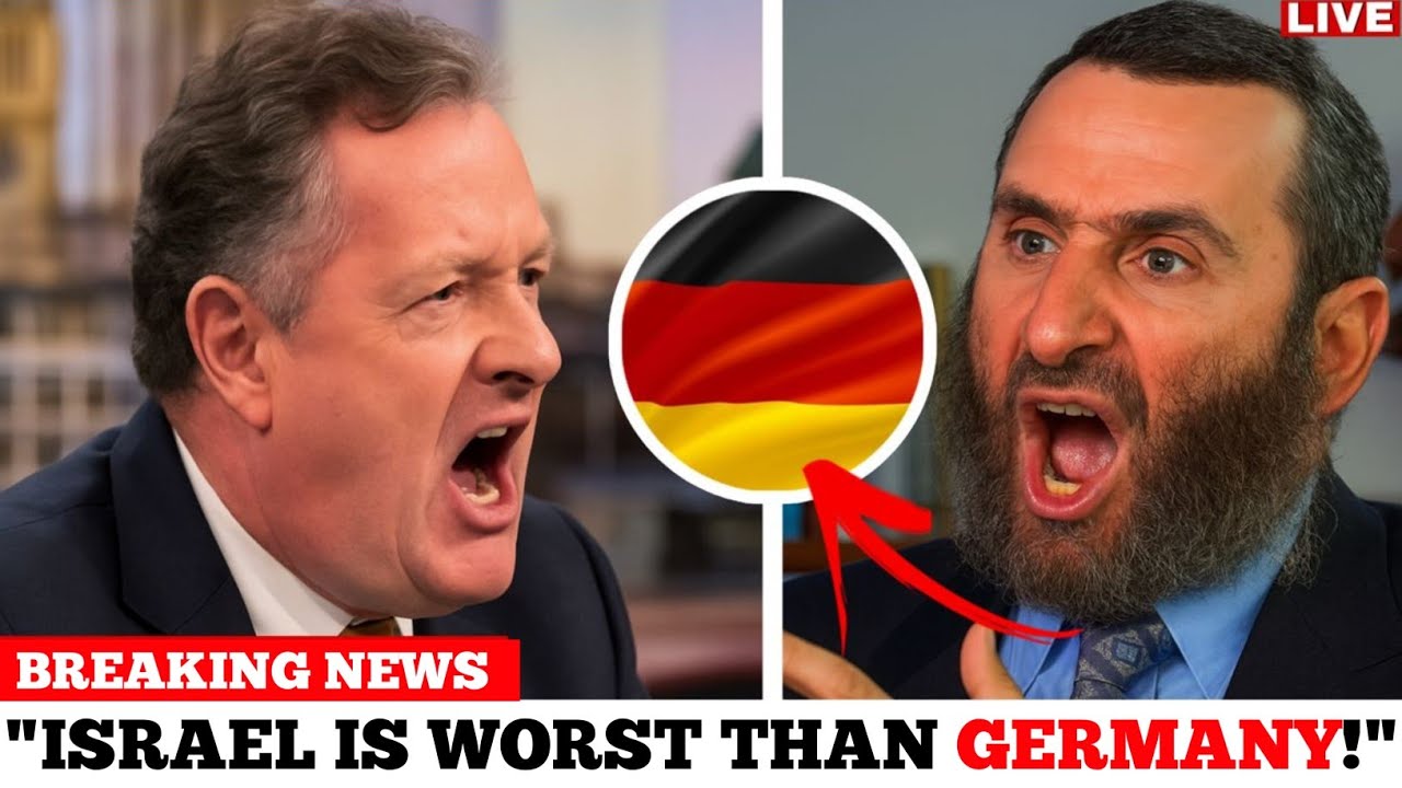Rabbi Shmuley Loses Composure When Challenged by Piers Morgan and Cenk Uygur!