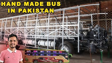 How Pakistan Builds Triple Decker Buses by Hand — Complete Process & Features Revealed!