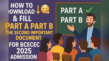 🖨️🚨Download Your Part A & Part B Now!📌 | BCECE 2025 Easy Guide🔥