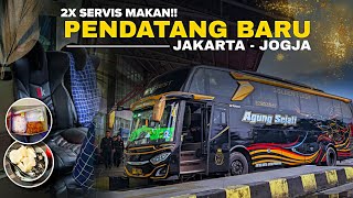 RP 240.000 ASLI KENYANG KALAU NAIK BUS INI‼️| Trip Agung Sejati Golden Class Jakarta - Jogja