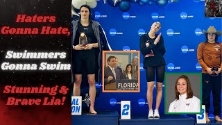 Stunning and Brave Trans Swimmer Lia Thomas Wins All the Awards While Bigots Cry to NCAA