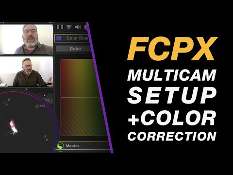 Final Cut Pro X Tutorial: Multicam bewerken + kleurcorrectie Workflow