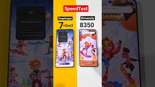 Dimensity 8350 vs Snapdragon 7 Gen3 SpeedTest 🔥🔥🔥