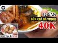 Bún chả bà Vượng | bát chả 45 NĂM bé nhất Hanoi food từng trải nghiệm