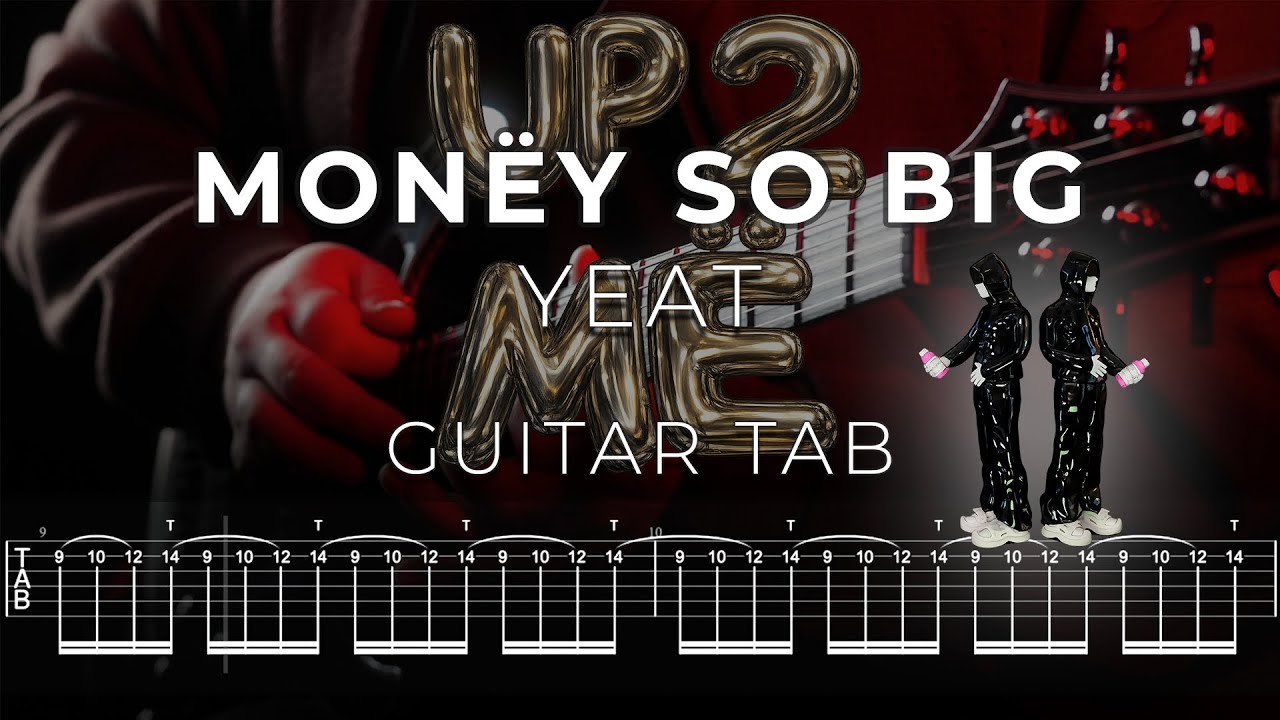 Yeat - Money So Big (Guitar Tutorial) with TAB