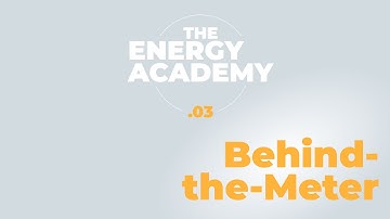 Behind-the-meter electricity: what does it mean?