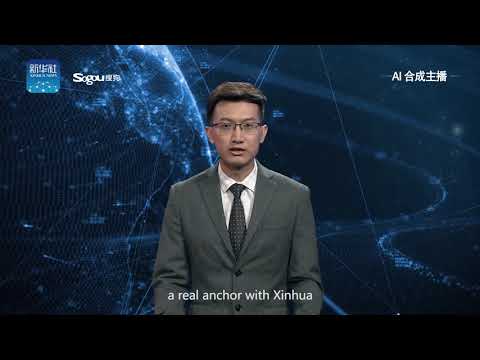 Photos & Video: China Unveils World’s First AI Robot News Presenter